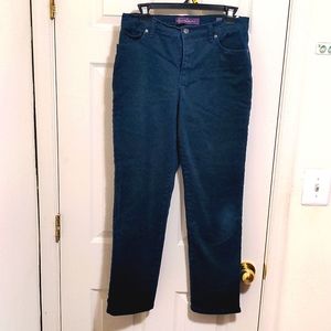 Gloria Vanderbilt Green Amanda Pants